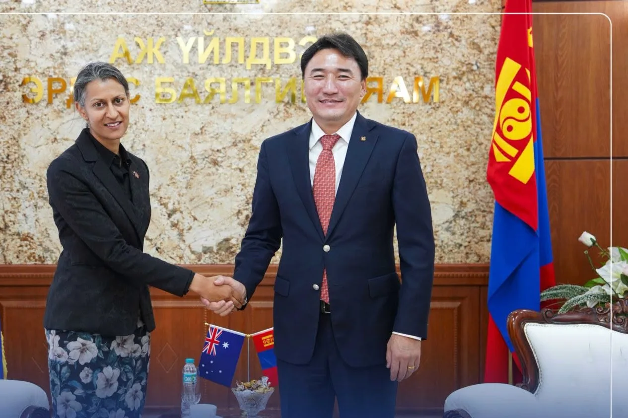 Монгол, Австралийн хамтын ажиллагааг уул уурхай, хөрөнгө оруулалтын чиглэлээр өргөжүүлнэ