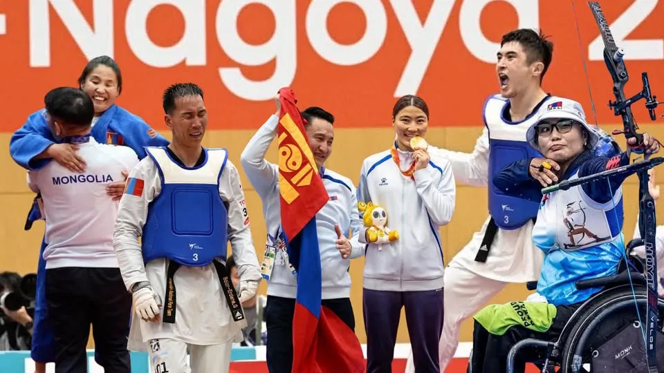 “АЙЧИ НАГОЯ 2026”: Монгол Улсын баг тамирчид 12 дугаар байрт жагсаж байна