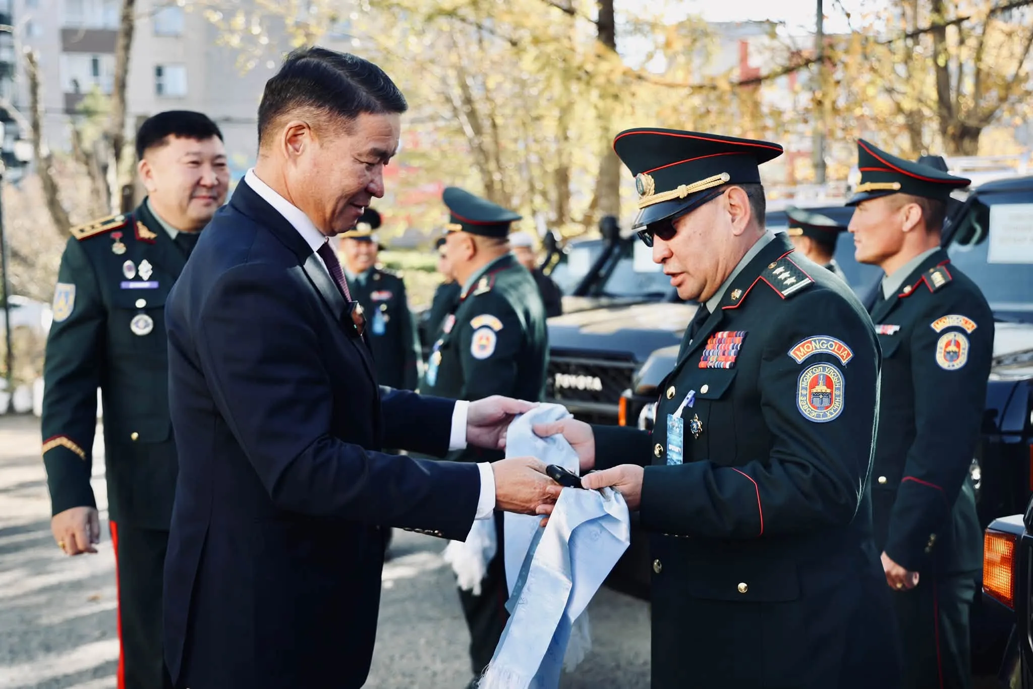 Харьяа ангиудад туулах чадвар сайтай автомашинуудыг хүлээлгэн өглөө