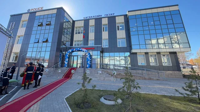 Архангай аймагт Цагдаагийн шинэ байр ашиглалтад орлоо