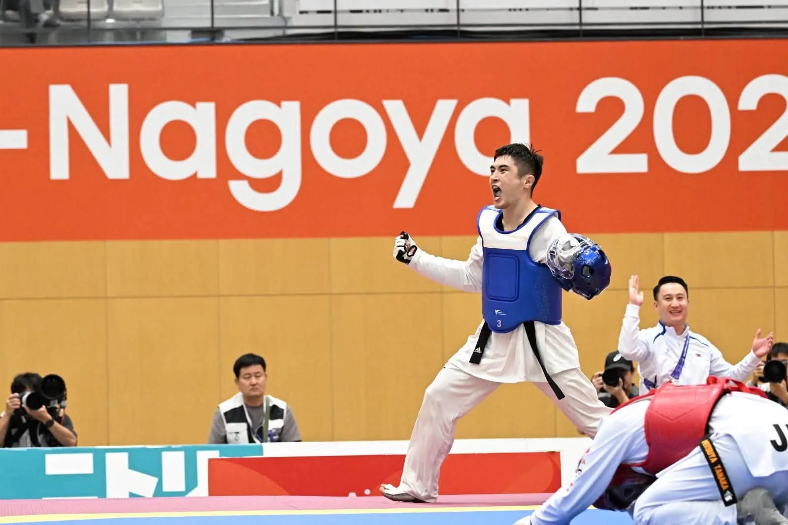 “АЙЧИ НАГОЯ 2026” Пара таеквондочдоос эрэгтэйчүүдийн K44 ангиллын 58 кг-ын жинд Х.Темирбек хүрэл медаль хүртлээ