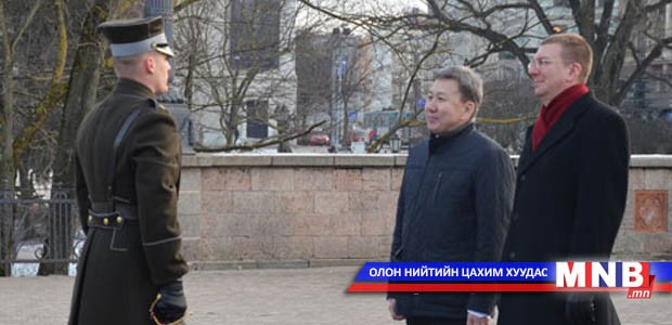 Сайд Л.Болд Латви улсад айлчиллаа