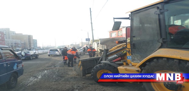Гэр хорооллын замыг шинэчлэж байна