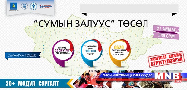Энэ онд 10 мянган залууг ажилтай, орлоготой болгонo