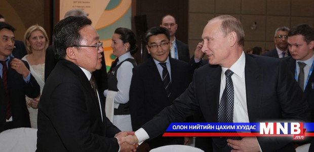 Ерөнхийлөгч Ц.Элбэгдорж Сочид...