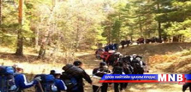 Залуус явган аялана