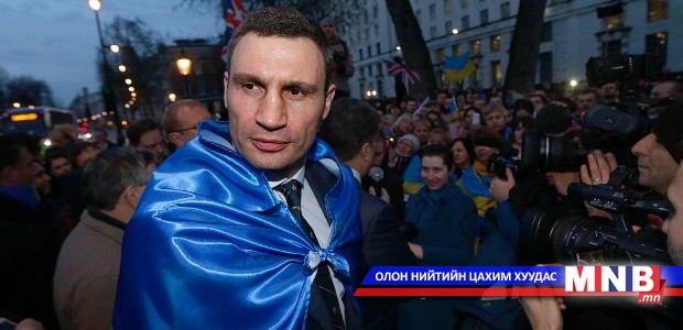 Кличко Ерөнхийлөгч бус хотын дарга болохыг илүүд үзэв