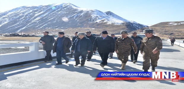 З.Энхболд Баян-Өлгий аймагт ажиллалаа