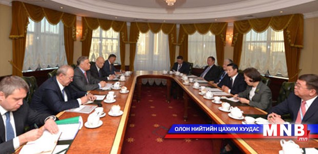 Prime minister N.Altankhuyag arrives in Sant Petersburg