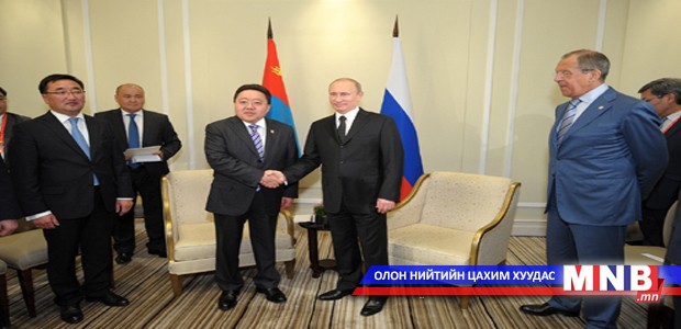 Ерөнхийлөгч В.Путинтэй уулзлаа