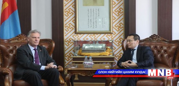 Х.Тэмүүжин сайд ХБНГУ-ын эрүүгийн цагдаагийн газрын Ерөнхийлөгчтэй уулзлаа