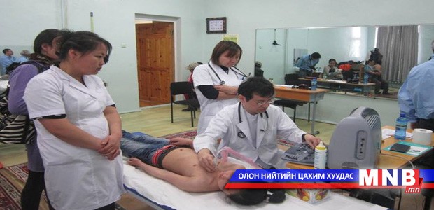 Японы эмч нар Завхан аймагт ажиллалаа