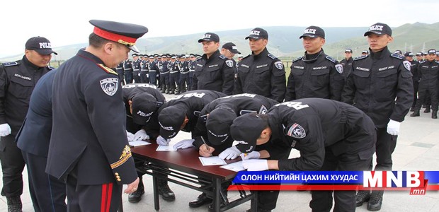 Цагдаагийн алба 220 шинэхэн төгсөгчөөр эгнээгээ өргөтгөлөө