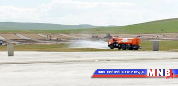 Хүй долоон худагт зам барилгын ажил хийгдэж байна