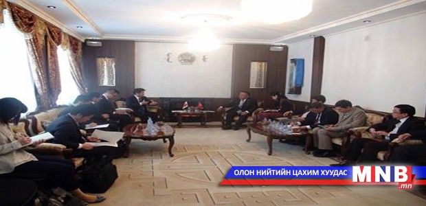 Д.Ганхуяг сайд Японы Гадаад харилцааны дэд сайдтай уулзав