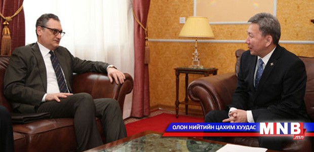 Minister L.Bold meets deputy foreign Minister of Russia