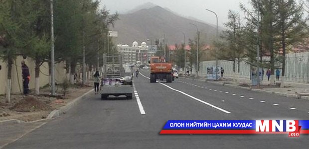 Олимпийн гудамжны замын уулзварыг хаана