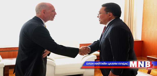 Ерөнхийлөгч Канадын Элчин сайдыг хүлээн авч уулзав
