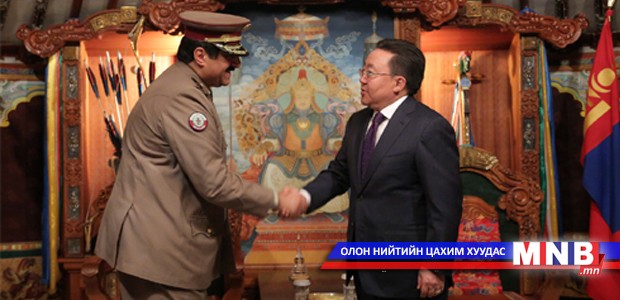 President Received Minister for Defense Affairs of the State of Qatar