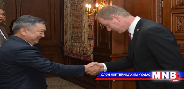 Чехийн төлөөлөгчдийг хүлээн авч уулзав