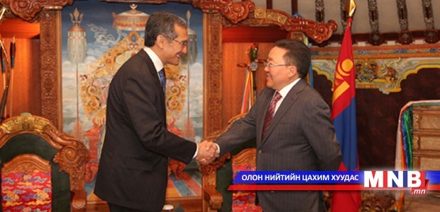 Prime minister of Kyrsyz in Mongolia