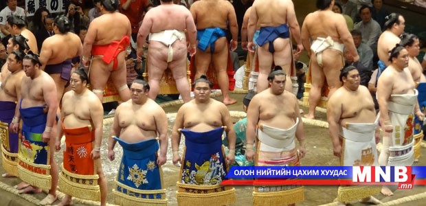 Нагоя башёд 11 монгол сумоч барилдана