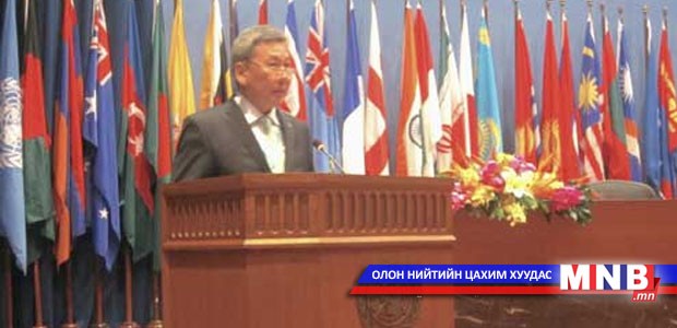 Minister L.Bold elected vice chair of UN ESCAP forum