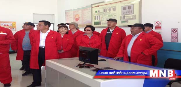 Д.Ганхуяг сайд Петрочайна Дачин Тамсаг ХХК-ийн үйл ажиллагаатай танилцав