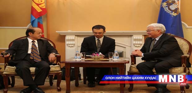 Нийслэлийн Засаг дарга Япон Улсын парламентын гишүүдийг хүлээн авч уулзлаа