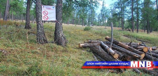 Ойн цэвэрлэгээ хийж байна