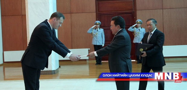 Ambassador of Belarus Handed Credentials