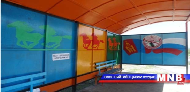 Энхтайваны гүүрний баганыг Хүннүгийн үеийн зургаар гоёлоо