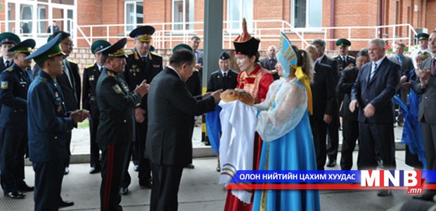 Federal Security Service Office in Kyakhta Town Awarded the Order of Military Merit of Mongolia