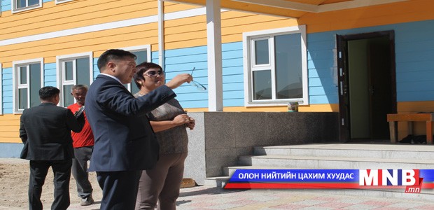 УИХ-ын гишүүн Ж.Батзандан цэцэрлэгийн барилгын ажлын явцтай танилцав