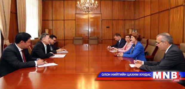 Залуучуудын асуудал эрхэлсэн Комиссартай уулзав