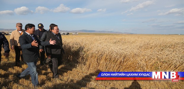 Ц.Элбэгдорж: Монголд газар тариалангийн шинэ эринг эхлүүлэх цаг ирлээ