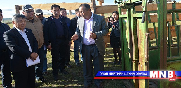 УИХ-ын дарга Булган аймагт ажиллав