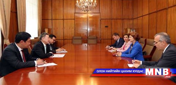 Minister L.Bold meets European commissioner