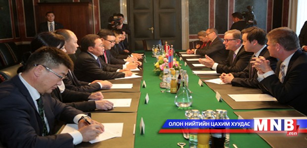 Монгол Улсын Ерөнхийлөгчид бараалхав