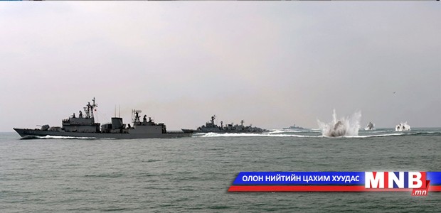 Хоёр Солонгосын хөлөг онгоцууд буудалцав