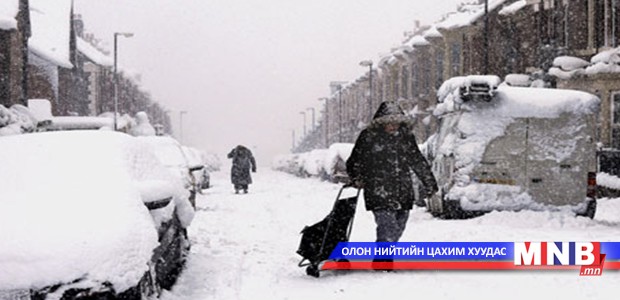 Ази болон Европт хоёр дахин ширүүн өвөл болно гэв
