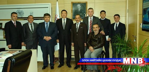 Туркийн залуучууд, спортын дэд сайдтай уулзав