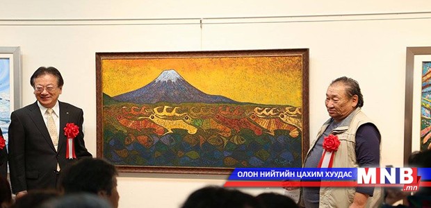 Фүжи уулын 14 төрхийг дүрслэв