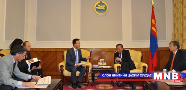 Chief of Staff P.Tsagaan Meets Representatives from the Swiss Agency for Development and Cooperation