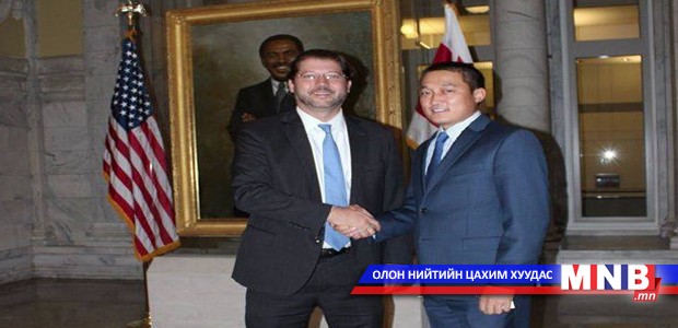 НИТХ-ын МАН-ын бүлгийн дарга Америкийн хотуудад уулзалт хийлээ