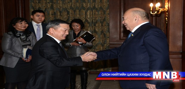Бүгд Найрамдах Буриад Улсын Ардын Хурлын дарга М.М. Гершевич тэргүүтэй төлөөлөгчдтэй уулзав