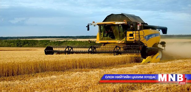 Сэлэнгэ аймаг 17.6 центэр ургац хураажээ