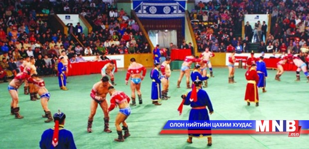 Амралтын өдрүүдэд үндэсний бөхийн дараалсан барилдаантай