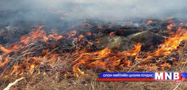 Орхон, Сэлэнгэ аймагт гарсан галыг бүрэн унтраажээ