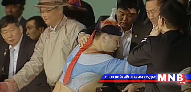 Үндсэн хуулийн барилдаанд улсын заан Д.Баасандорж түрүүллээ